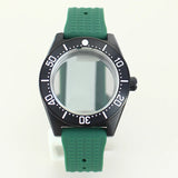 40mm Diver Case Stainless Steel Sapphire For Mod SPB149J1 NH34 NH35 NH36 NH70 4R36 Movement RubberStrap