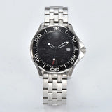 Customizable Seamaster Watch Miyota 8215 Automatic Dive Coated Hardlex Date 20ATM