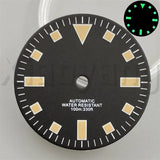 California Dial 29mm Sterile Green Luminous for NH35 NH36 NH34 ETA2824 PT5000