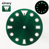 151 type of dials Submariner 28.5mm dial with calendar window suitable for NH35 movement luminous dial can support DIY dial customization name/logo