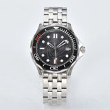 Customizable Seamaster Watch Miyota 8215 Automatic Dive Coated Hardlex Date 20ATM