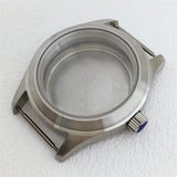Miyota 9015 watch case 36mm 39mm explorer Mod Brushed Dome Sapphire Glass Fit NH35 NH36 ETA2824 PT5000 Miyota9015 10bar