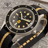 Fifty Fathoms Tandorio TD223M 40mm MIyota 8215 Automatic Domed Sapphire 20ATM Diver Green Luminous
