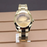Explorer Watch Case 36mm/39mm Silver Rose Gold yellow Gold Two tone Sapphire 316L stainless Steel For Nh35 Nh36 NH34 NH38 Nh70 Miyota 8215 8285Movement