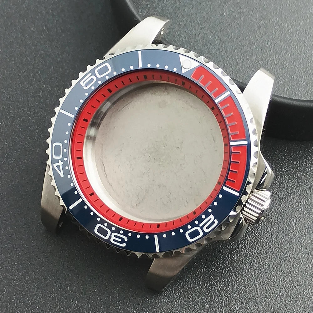 40.5mm Submariner Case GMT with Chapter Ring for NH34 NH35 NH36 Movement Sapphire 10ATM