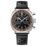 38MM Square VK64 Watch Specht & Söhne Chronograph Sapphire Crystal 50ATM