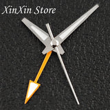 GS 4 Pointers NH34A GMT Watch Hands C3 Green Luminous Watch Needles for NH34 NH35 NH36 NH38 Movement