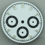 29.8mm Sterile VK63 Dial Luminous Black Withe Gray Blue Gold Orange quartz Chronograph Movement