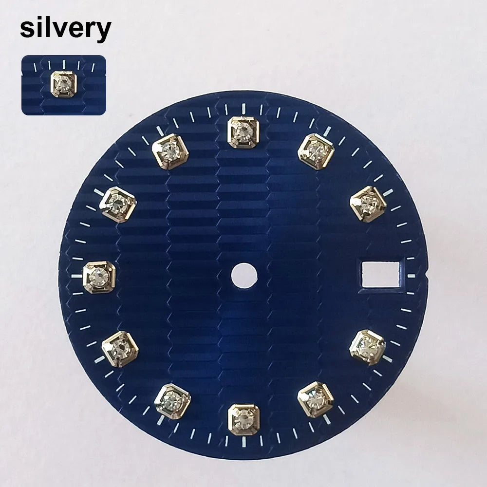 151 type of dials Submariner 28.5mm dial with calendar window suitable for NH35 movement luminous dial can support DIY dial customization name/logo
