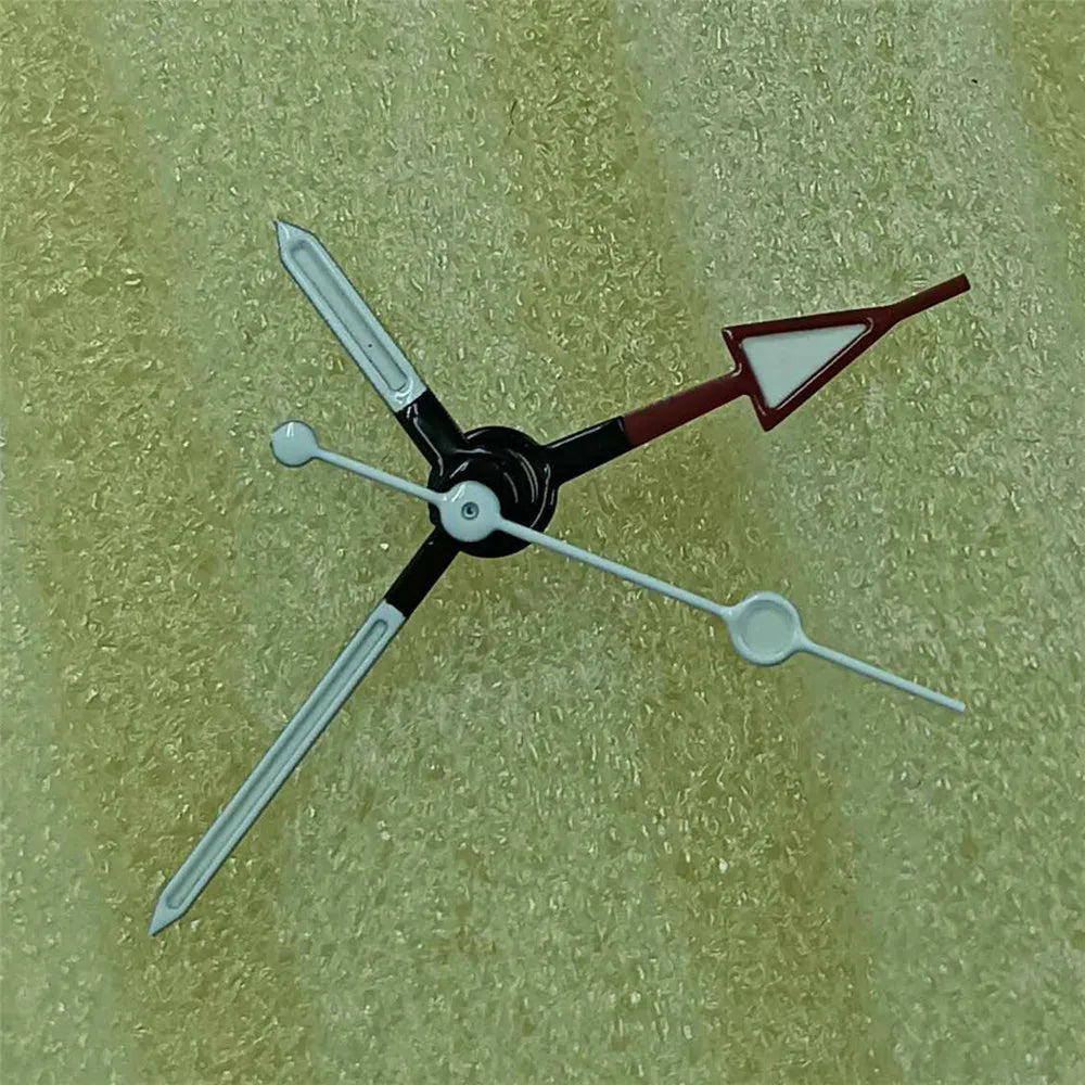 NH34 movement pointer Modifying watch hands Time difference between the two places GM T pointer 4-pin watch Green luminous