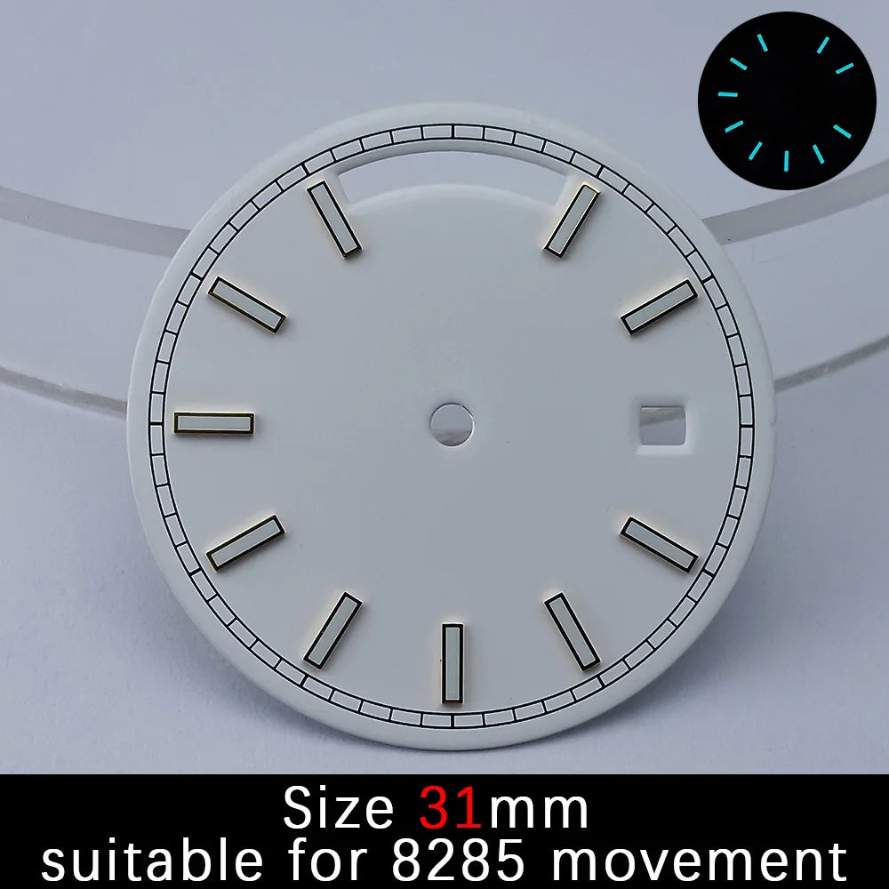 40MM M8285 Watch Case M8215 Watch 316L stainless steel strap Sapphire mirror and stainless steel case accessories for 8285 movement