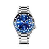 41MM CORGEUT Quartz GMT Watch SKX007 Mod Sapphire Ronda 515 GMT Quartz MOVT 10bar