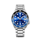 41MM CORGEUT Quartz GMT Watch SKX007 Mod Sapphire Ronda 515 GMT Quartz MOVT 10bar