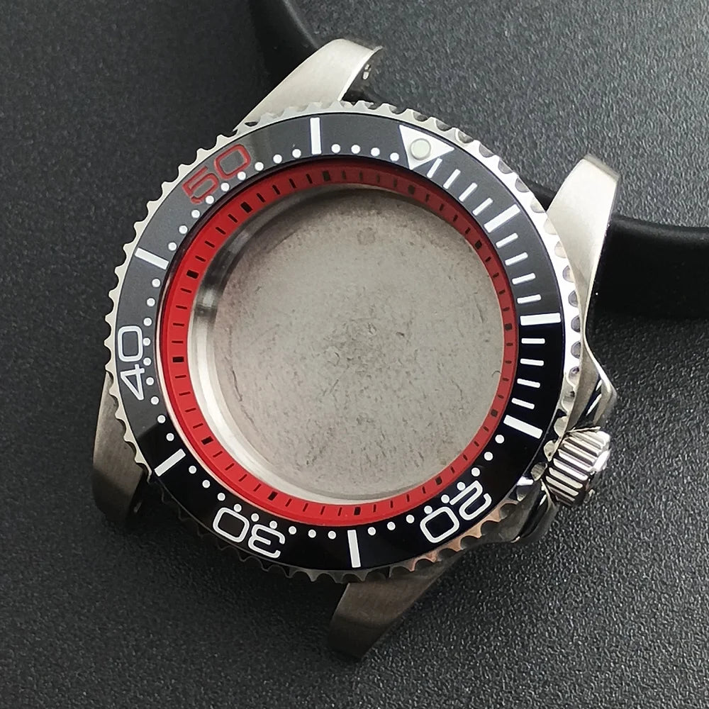 40.5mm Submariner Case GMT with Chapter Ring for NH34 NH35 NH36 Movement Sapphire 10ATM