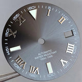 Wimbledon Style Roman Numeral Sunburst Dial 29mm Watch Dial Face For NH35 NH36 NH38 Movement Watch Replacement Part