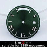 40MM M8285 Watch Case M8215 Watch 316L stainless steel strap Sapphire mirror and stainless steel case accessories for 8285 movement