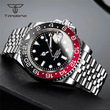 Miyota 8215 Submariner Mod Tandorio TD203M 40mm PT5000 Movt Sapphire Bubble Date