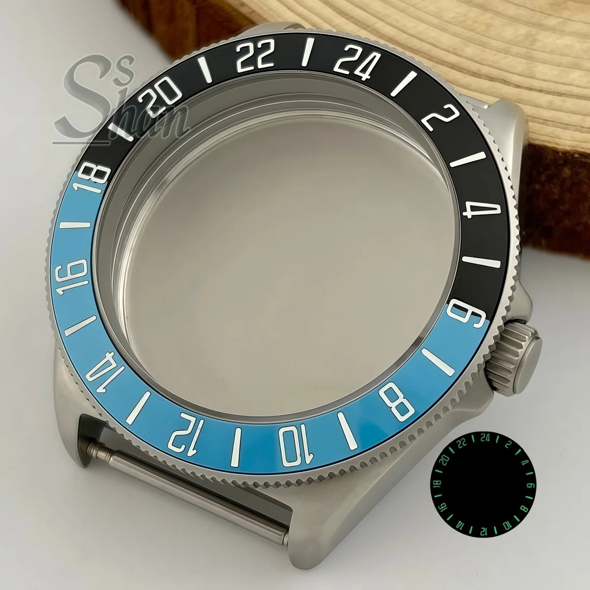 40mm tactics frog FX diving watch case dome sapphire luminous bezel NH34A NH35A ETA2824 PT5000 movement parts