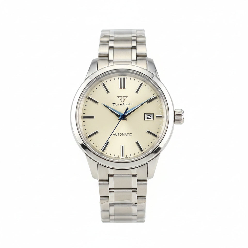 40mm Cocktail Watch Gs Mod Tandorio TD101B bracelet NH35A 10Bar Double Domed Sapphire Crystal