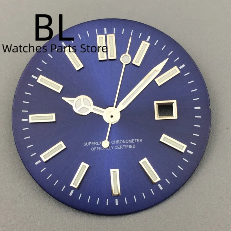 24.5MM Dial for women's watch Sunburst NH05 Watch Dial Gold Rose Sticks Number Women's Mechanical Watch Modified Parts Fit 31mm NH05 NH06 Watch