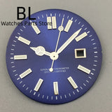 24.5MM Dial for women's watch Sunburst NH05 Watch Dial Gold Rose Sticks Number Women's Mechanical Watch Modified Parts Fit 31mm NH05 NH06 Watch