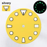 151 type of dials Submariner 28.5mm dial with calendar window suitable for NH35 movement luminous dial can support DIY dial customization name/logo