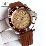 40MM Sand Dune Submariner Mod Tandorio TD266S Sapphire For  Miyota 8215/NH35/2824 Movt 10ATM