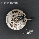 Genuine HK PT5404 Automatic Mechanical Movement Gold Skeleton Self-winding High Quality Golden Silver Version