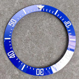 39.8mm*31.6mm Ceramic/Alloy Bezel Insert for GMT SUB SEA Steel Watch Slope Bezel Ring Dive Watch Mod