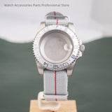 40mm Titanium Watch Case Nylon Strap Sapphire  For ETA2824 PT5000 NH35 NH36 SUB GMT Watch Accessories