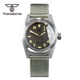 Tandorio TD108B California Dial 38mm 20Bar NH35A PT5000 Movement AR Sapphire Dress Unimatic U2