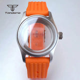 Pilot Watch Case Stainless Steel 36mm/39mm +Watchband Sapphire Fit NH34 NH35 NH36 ETA2824 PT5000 Miyota8215 821A Movt