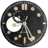 NH39 Watch Dials 31mm Subsecond dial  Hands Green Luminous  Watch Accessories Parts