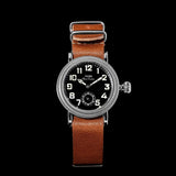 THORN T013 36mm Vintage Pilot Watch ST1700 Manual winding Sub Second Swiss luminous Sapphire