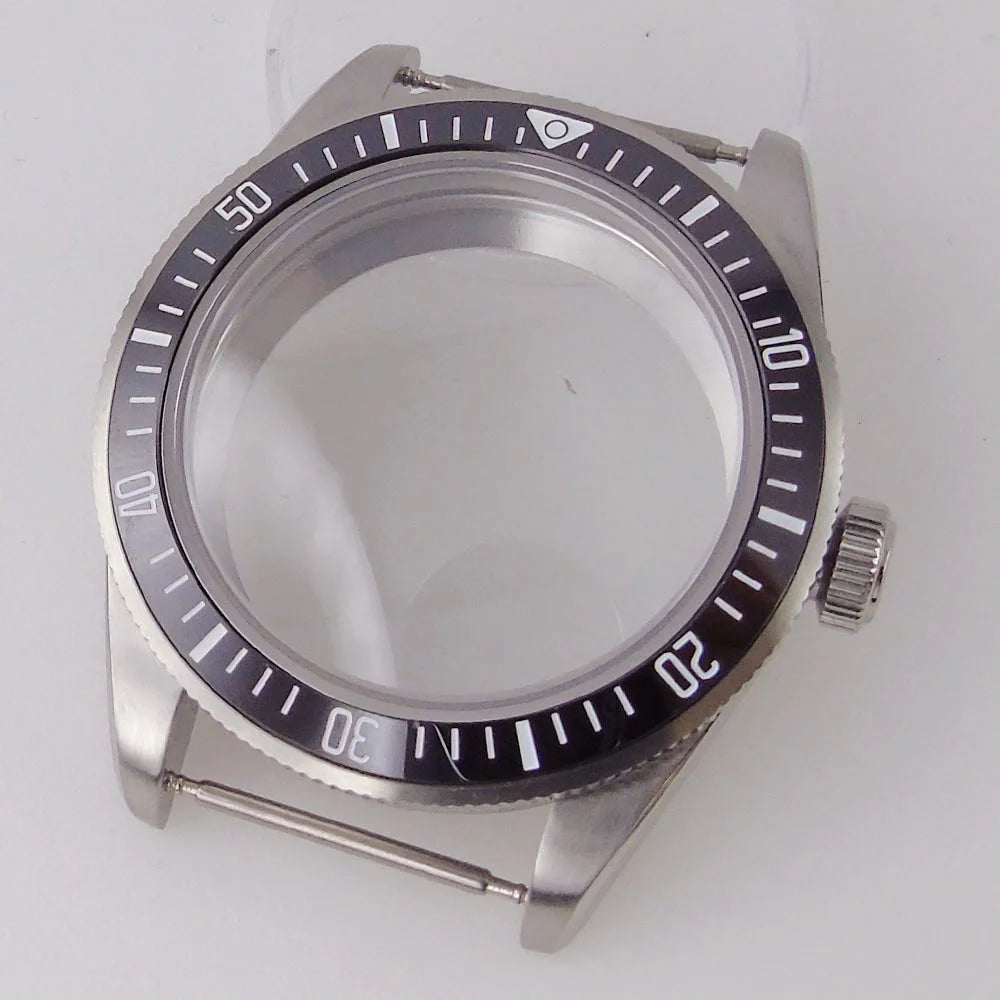 39mm Dive Watch Case BB58 Mod 20BAR Waterproof Dome Sapphire Glass 39mm Black Bay Watch Case for NH34 NH35 NH36 NH70 ETA2824 PT5000 Watch Parts