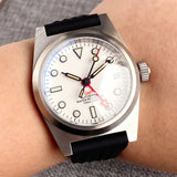 Pilot GMT Watch Unimatic U2 Tandorio 38mm TD108G NH34 Automatic Sapphire 20ATM Luminous