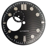 NH39 Watch Dials 31mm Subsecond dial  Hands Green Luminous  Watch Accessories Parts