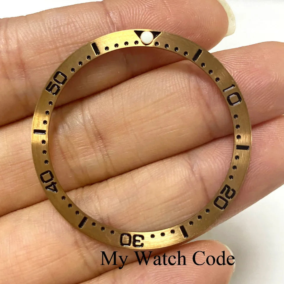 Cusn8 Solid Bronze Turtle Watch Case 200M 44mm Men's Dive Watch Case Sapphire Glass Rotating Bezel Fit NH35 NH36 ETA2824 PT5000 Automatic Movement