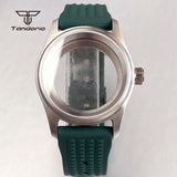 Pilot Watch Case Stainless Steel 36mm/39mm +Watchband Sapphire Fit NH34 NH35 NH36 ETA2824 PT5000 Miyota8215 821A Movt