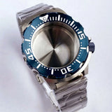 42mm Monster Watch Case Stainless Steel Bracelet Sapphire Crystal 20ATM NH35 NH36 pt5000 eta2824 sW200 Automatic 3.8 Crown 120click