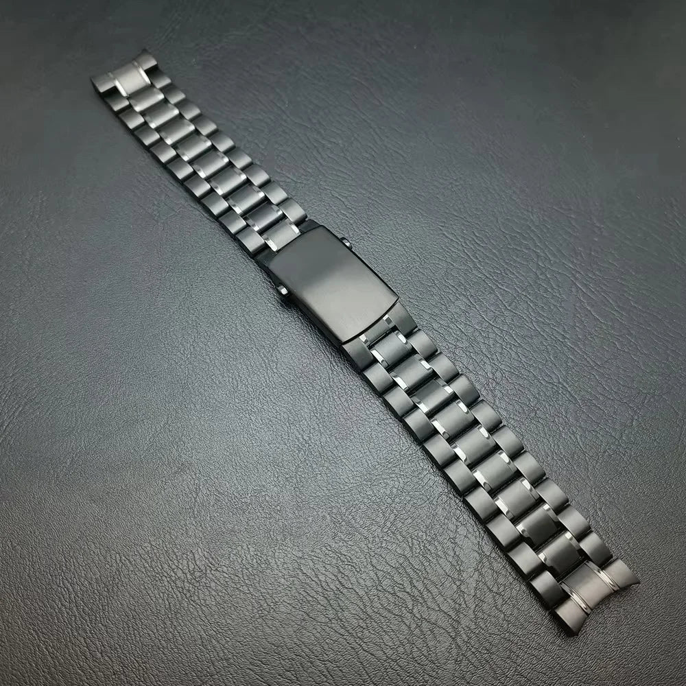 40mm Speedmaster Watch Case Stainless Steel  For VK63 VK64 Chronograph Quartz Movement Mineral Moon Foorprint Sterile Caseback