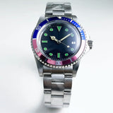39mm Submariner Diver vintage Men's Watch Japan NH35 rotating bezel Sapphire 10ATM