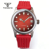 Sunburst Aviator Watch Tandorio TD104Z 20BAR Sapphire 36mm Pilot Textured Face Miyota8215 PT5000 TMI NH35  Movt