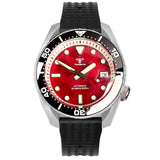 Tandorio SBDX001 Diver TD214R MOP Red Sapphire NH35 42.5MM 20bar