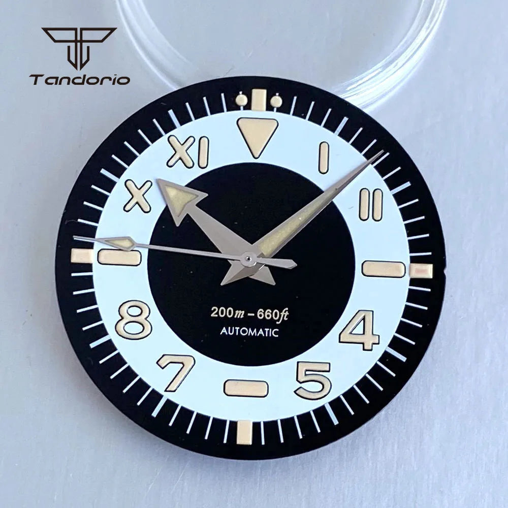 40mm Serica Mod Dive Case Domed Sapphire +Bracelet+31mm Dial+Hands Mod Accessories Fit NH35 NH36 NH38 ETA2824 PT5000 ST2130 Miyota8215