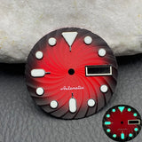 NH36 Watch Dial 28.5mm for SKX007 SKX173 SRPD Turtle Abalone Tuna Canne Diving Watch Dragon