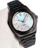 40mm PVD Black Engineer Watch Tandorio TD331P NH35 Automatic Sapphire Glass 100m Waterproof