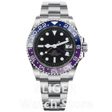 40mm Quartz GMT Submariner Ronda 515 24H Movement Ceramic Sapphire Glass 10Bar Waterproof C3 luminous