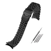 Stainless Steel Strap for Seiko Watch Band 18mm 19mm 20mm 22mm 24mm for Oyster for Jubilee Curved Metal Bracelet Men Women Band