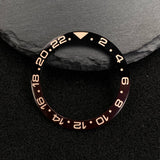 Submariner Bezel NH35 38mm bezel insert red Hands Watch Hands Blue Green Luminous Red Green Blue Hands For NH35/36/4R/7S Movement Watches Parts